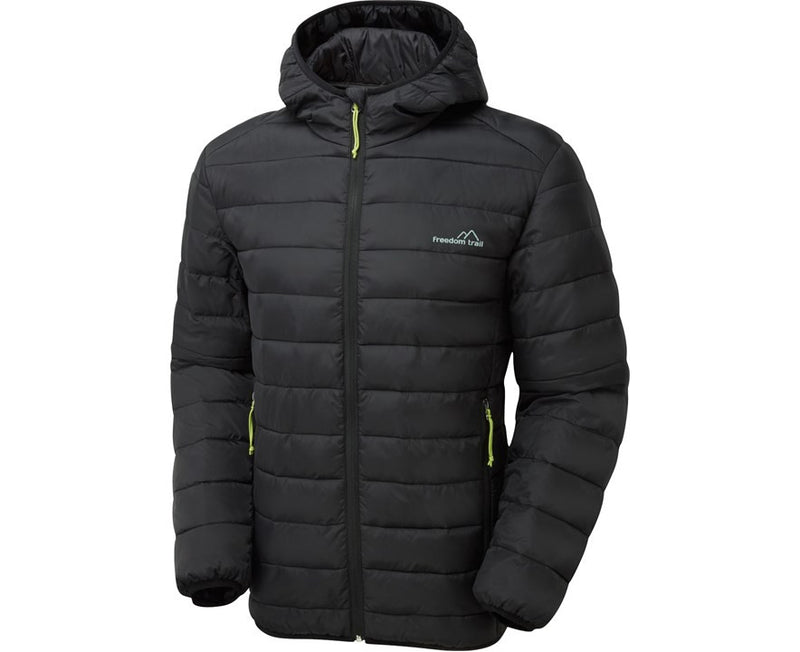 Freedom trail men's cheap essential baffled jacket